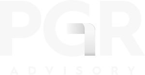 PGR Advisory logo - white