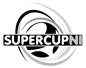 SuperCupNI Logo - white