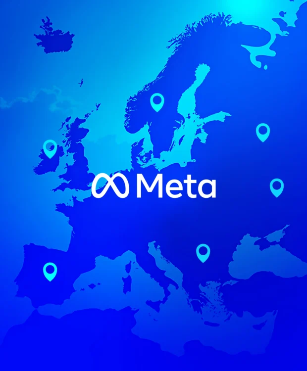 Meta Location Fees map